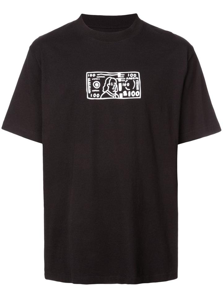 424 Print T-shirt - Black