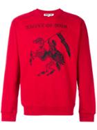 Mcq Alexander Mcqueen Battle Of Doom Sweatshirt - Red