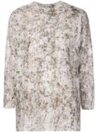 Dosa Speckled Print Shirt