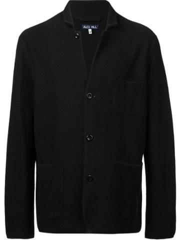 Alex Mill Buttoned Knit Jacket - Black