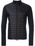 Herno Contrast Sleeve Padded Jacket, Men's, Size: 48, Black, Polyurethane/polyamide