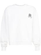 Enfants Riches Déprimés America Print Sweatshirt - White