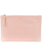 Rochas Slim Clutch Bag - Pink & Purple