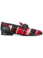 Dsquared2 Tartan Printed Loafers - Unavailable