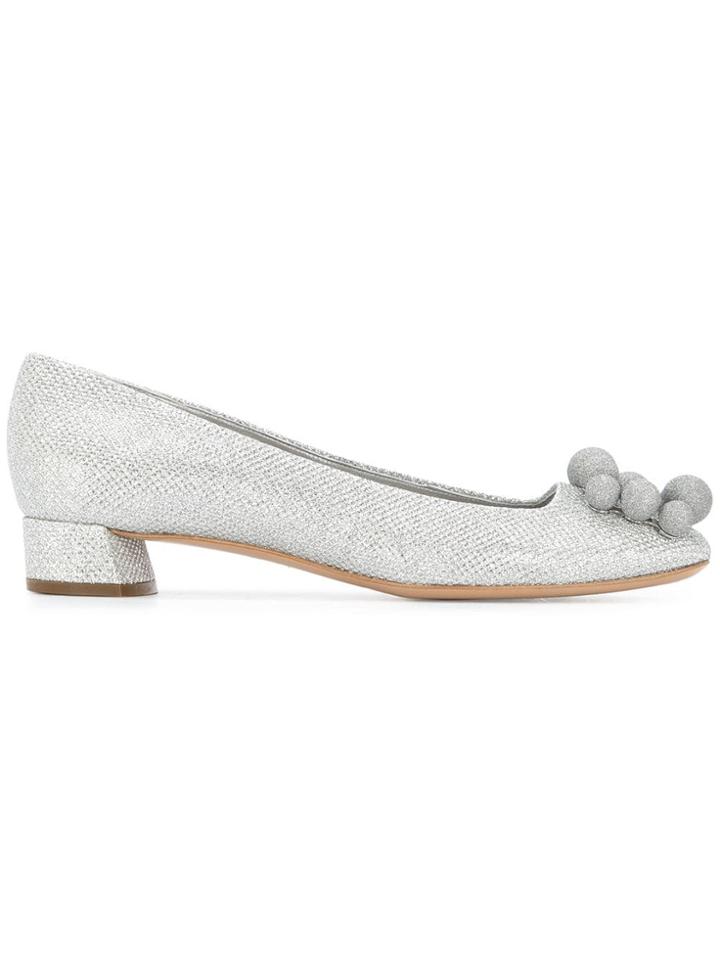 Casadei Embellished Pumps - Metallic