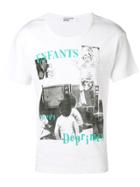 Enfants Riches Déprimés Television Printed T-shirt - White