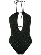 Gcds Embellished One-piece Swimsuit - Black