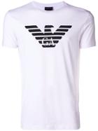 Emporio Armani Printed Logo Shirt - White