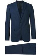 Armani Collezioni - Two Piece Suit - Men - Cotton/spandex/elastane/acetate/viscose - 50, Blue, Cotton/spandex/elastane/acetate/viscose