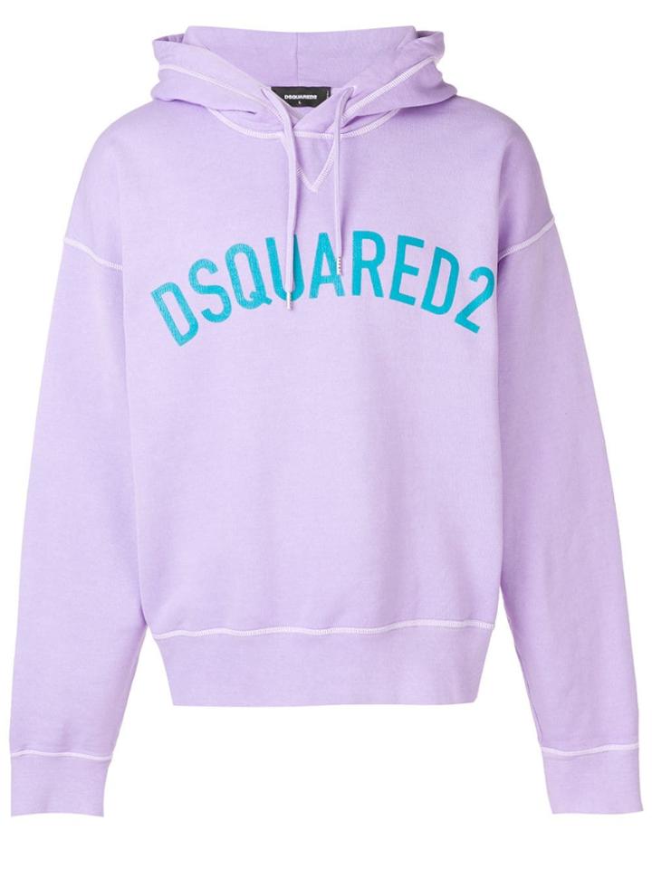 Dsquared2 Dsquared2 Logo Hoodie - Purple