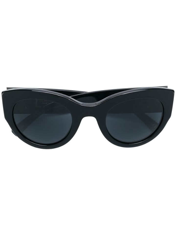 Versace Eyewear Cat Eye Sunglasses - Black