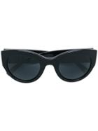Versace Eyewear Cat Eye Sunglasses - Black