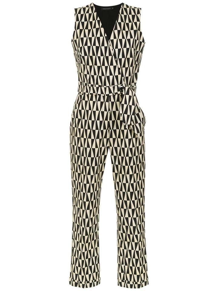 Andrea Marques Cachecoeur Jumpsuit - Black