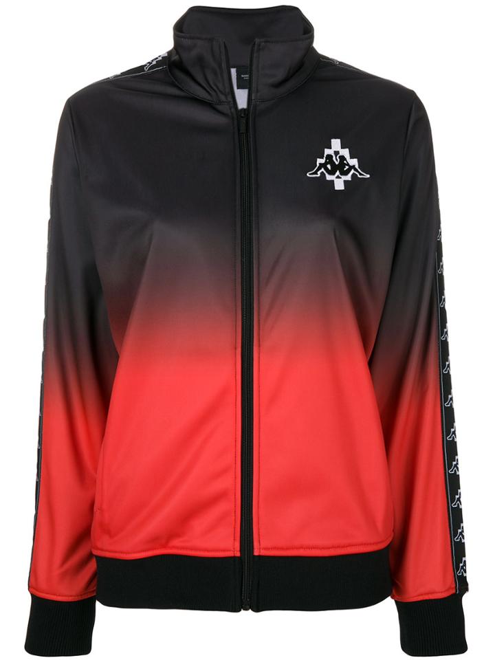 Marcelo Burlon County Of Milan Kappa Gradient Track Jacket - Black