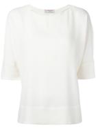 Alberto Biani Short-sleeve Blouse - Nude & Neutrals