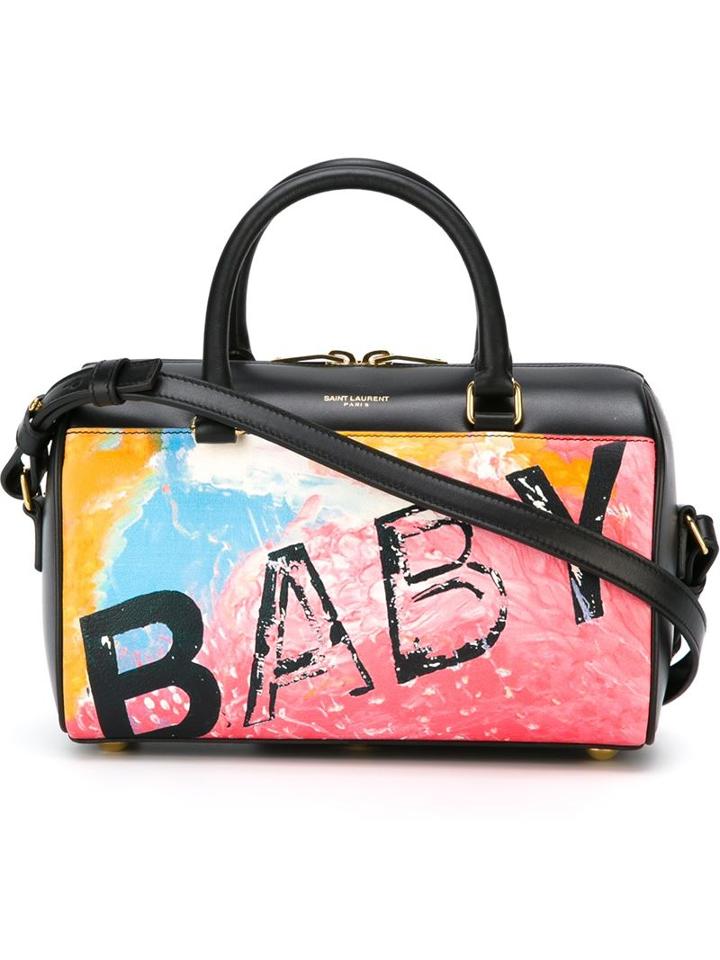 Saint Laurent Small Baby Print Tote