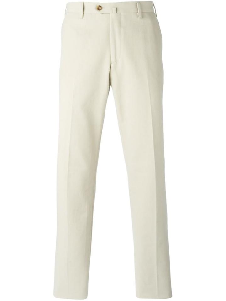 Loro Piana Classic Chinos, Men's, Size: 52, Nude/neutrals, Cotton