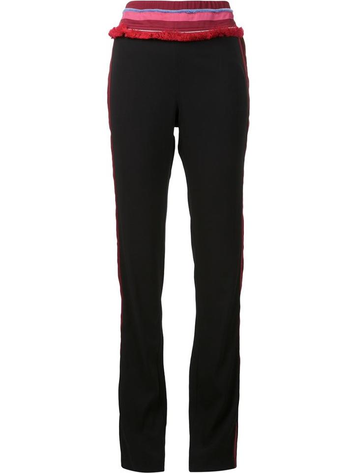 Altuzarra 'archie' Track Pants, Women's, Size: 40, Black, Polyester/spandex/elastane/viscose