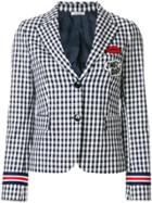 P.a.r.o.s.h. She's Bad Vichy Blazer - Blue