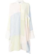 Loewe Coloublock Shirt Dress - Multicolour