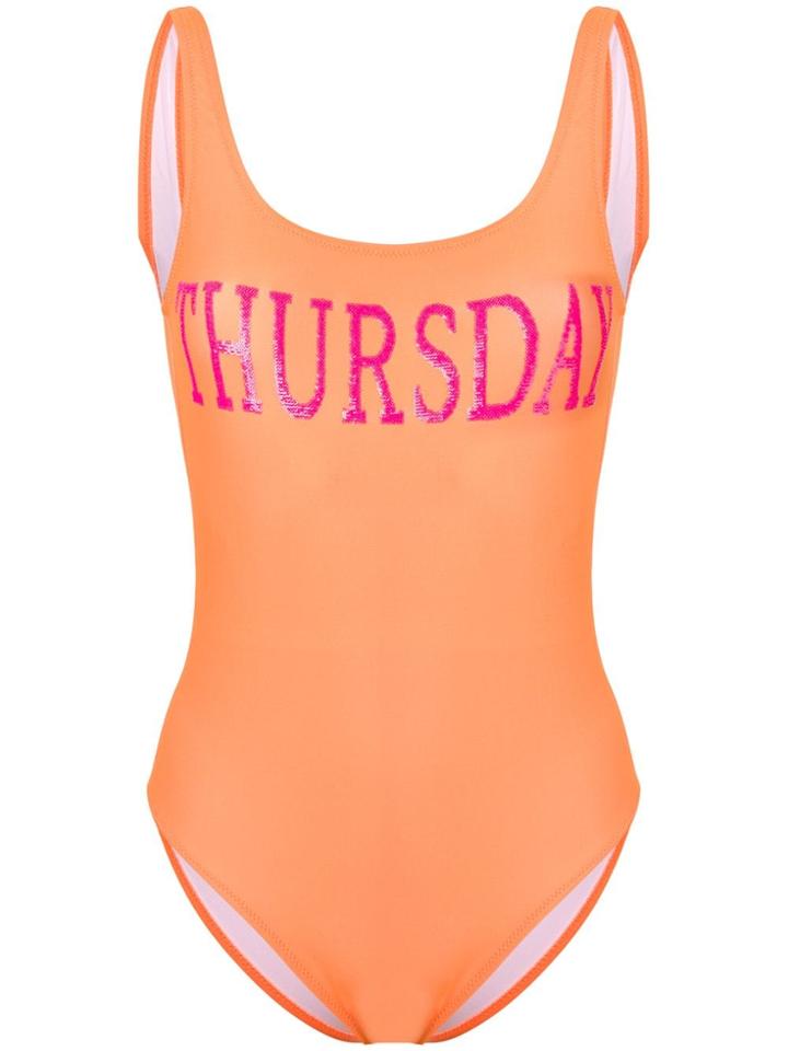 Alberta Ferretti Thursday Swimsuit - Orange