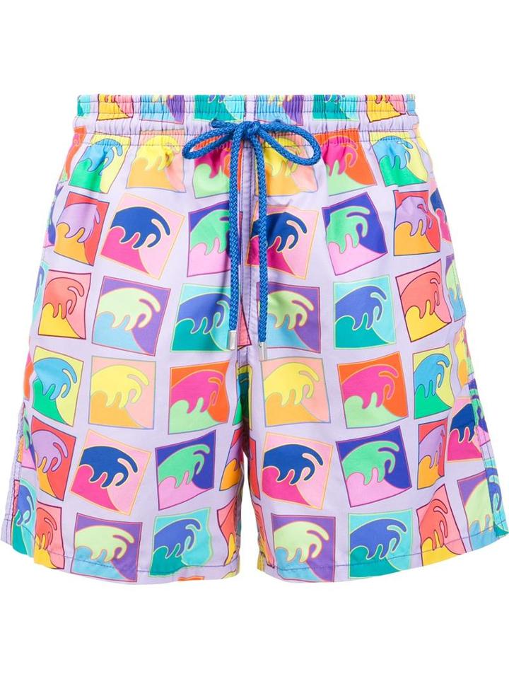 Vilebrequin 'mistral' Swim Shorts, Men's, Size: Large, Blue, Polyamide