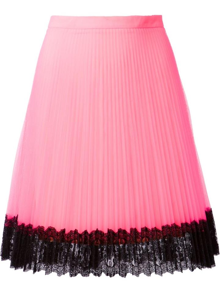 Christopher Kane Pleated Tulle Skirt