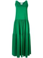 Ck Calvin Klein Sleeveless Maxi Dress - Green