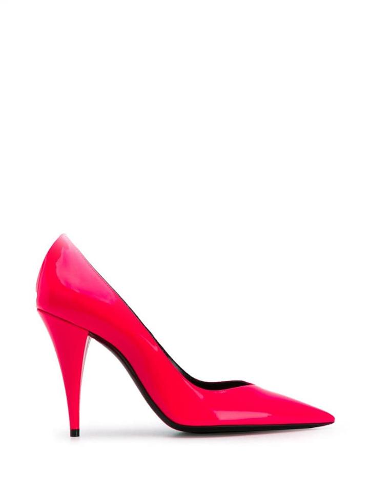 Saint Laurent Kiki 100 Pumps - Pink