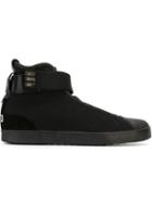 Y-3 Monochrome Ankle-strap Sneakers
