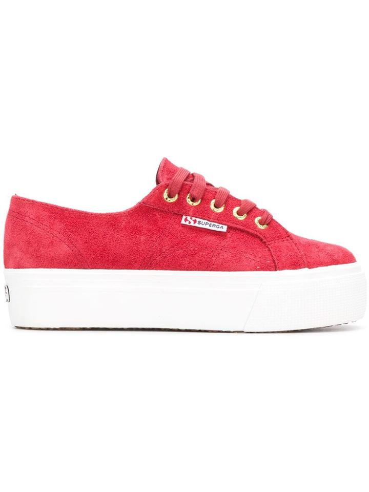 Superga 2790 Platform Sneakers - Red