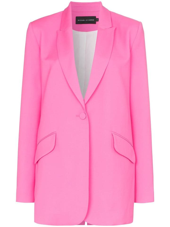 Michael Lo Sordo Button-down Blazer - Pink