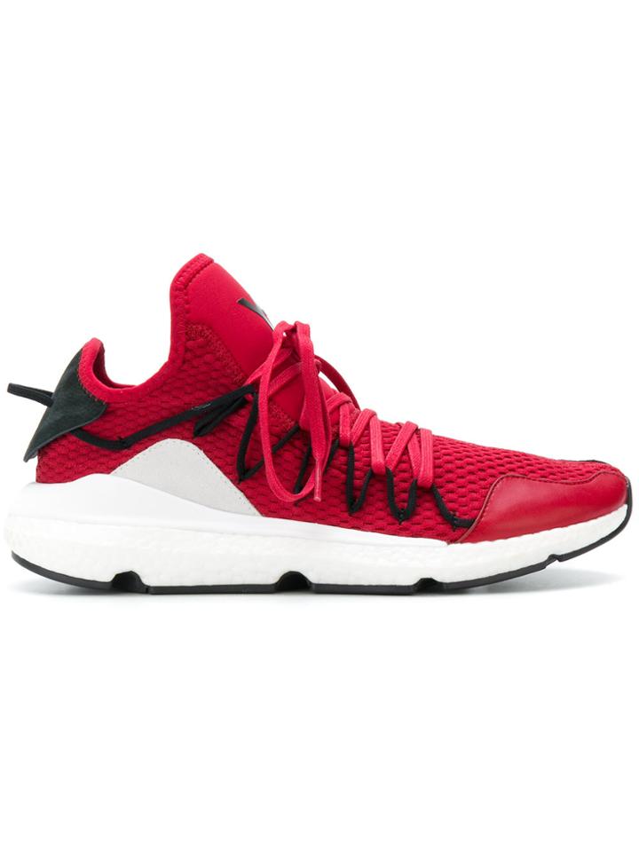 Y-3 Kusari Sneakers - Red
