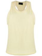 Andrea Bogosian Racerback Blouse - Yellow