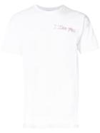 Private Policy Slogan T-shirt, Men's, Size: Large, White, Cotton