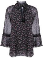 See By Chloé Keyhole Peasant Blouse - Blue
