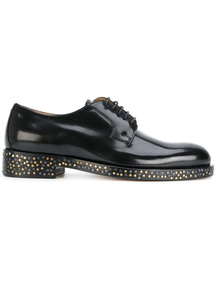 Maison Margiela Studded-sole Derby Shoes - Black