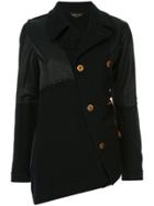 Comme Des Garçons Pre-owned Twisted Double Breasted Jacket - Black