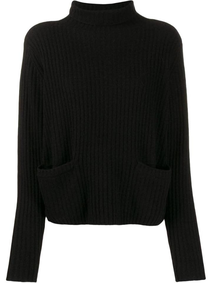 Philo-sofie Turtle Neck Jumper - Black