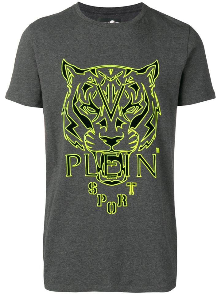 Plein Sport Logo T-shirt - Grey