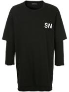 Undercover Double Sleeve T-shirt - Black
