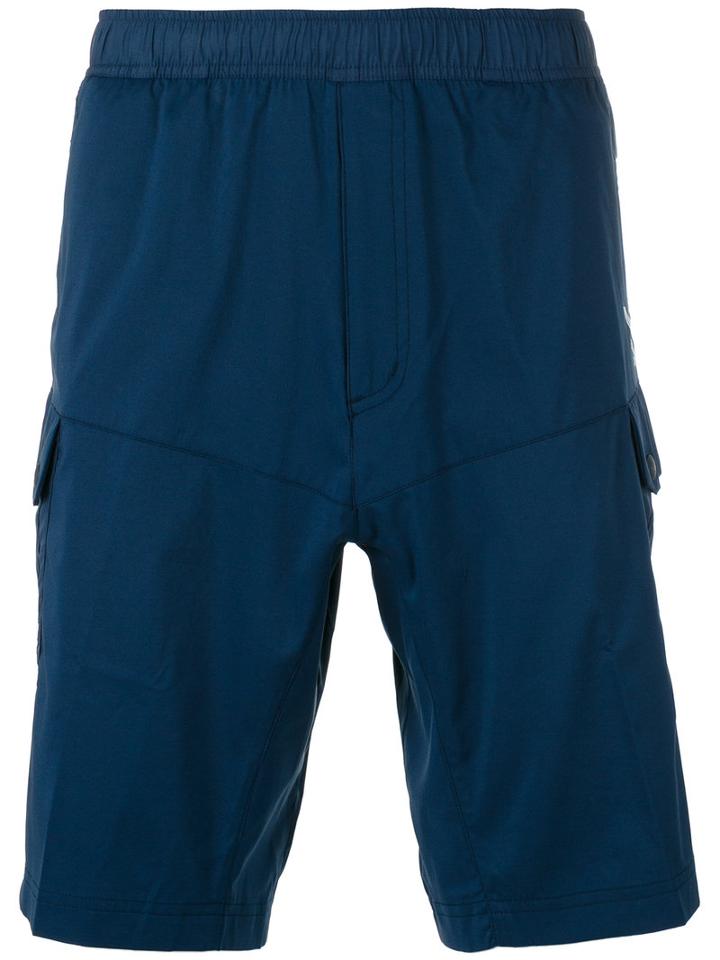 Adidas By White Mountaineering Side Pocket Shorts, Men's, Size: Xs, Blue, Polyester