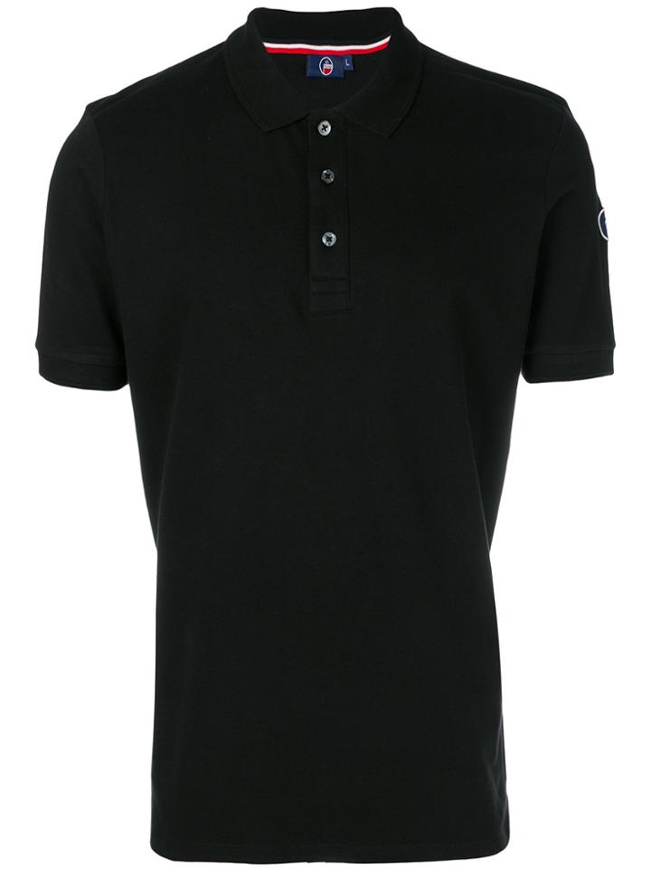 Fusalp Short Sleeved Polo Shirt - Black