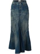Junya Watanabe Comme Des Garçons Long Denim Skirt