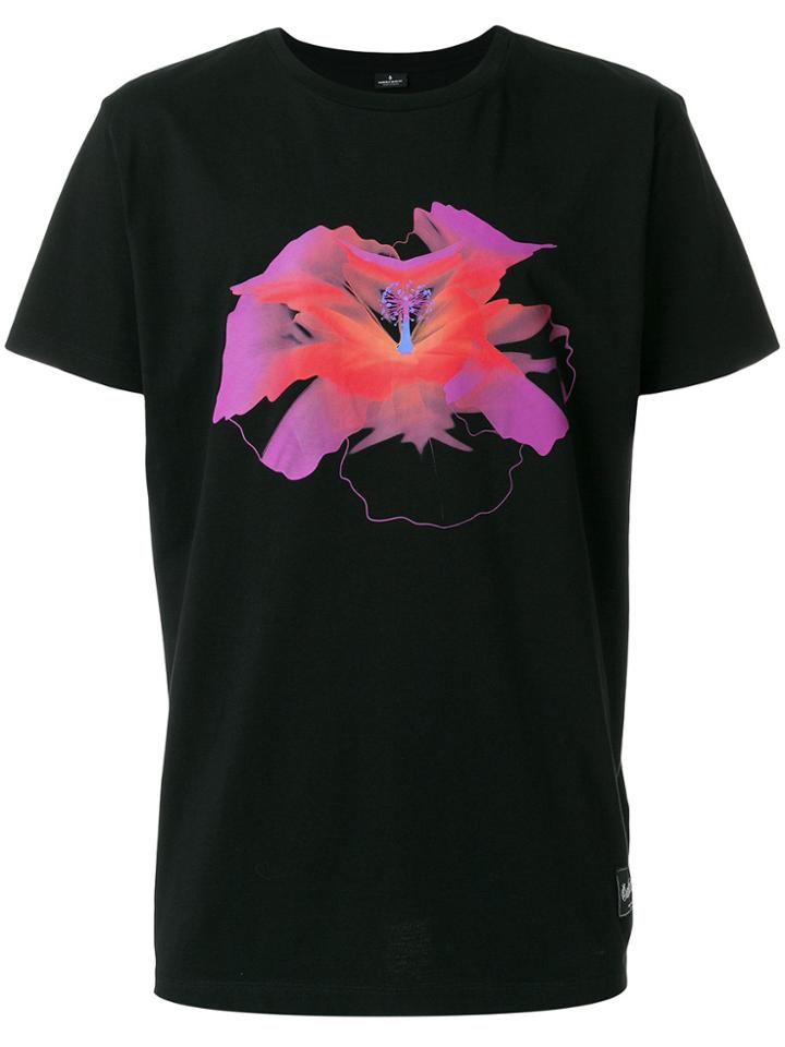 Marcelo Burlon County Of Milan Flower T-shirt - Black