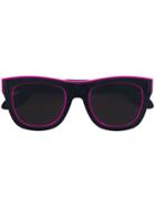 Givenchy Eyewear Contrast Trim Sunglasses - Black