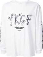 Yoshiokubo Kemuri Long Sleeve T-shirt - White