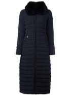 Peuterey Zipped Hooded Long Coat - Black