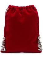 Ca & Lou Embellished Mini Bag - Red