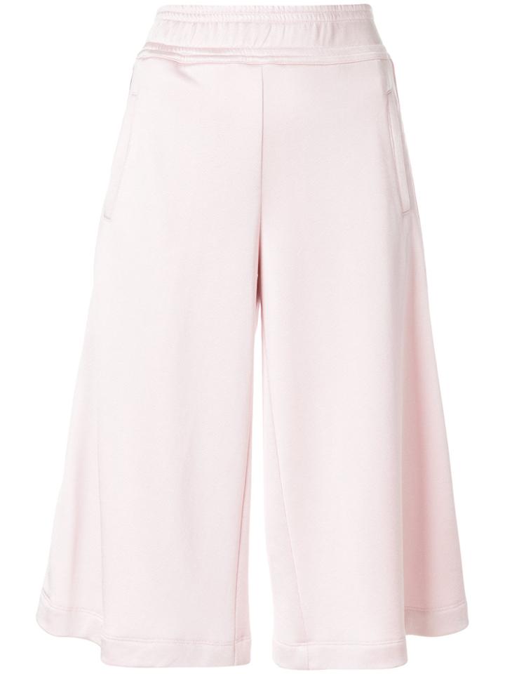 Circus Hotel Side Stripe Culottes - Pink & Purple